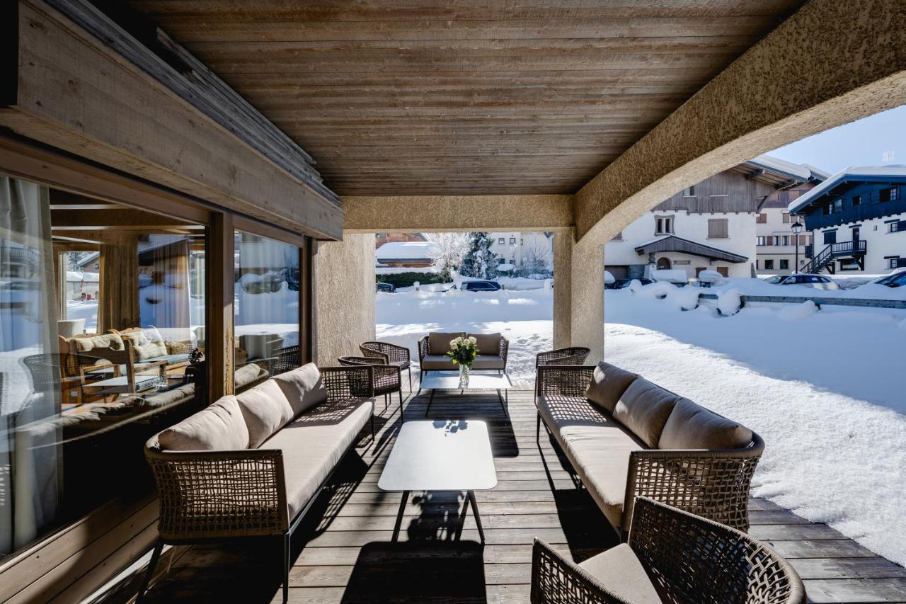 Hotel La Grange D'Arly Megève Eksteriør billede